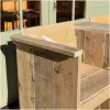 Steigerhout Tete a tete tuinbank