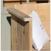 Tete a tete tuinbank hout maatwerk mogelijk
