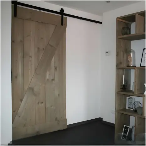 boeren deur van steigerhout