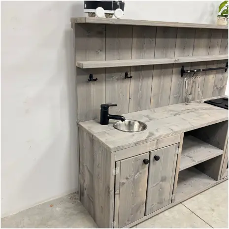 details steigerhout speelkeuken 12