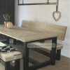 eetkamerbank met rug Sjors set