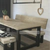 eetkamerbank met rug Sjors set