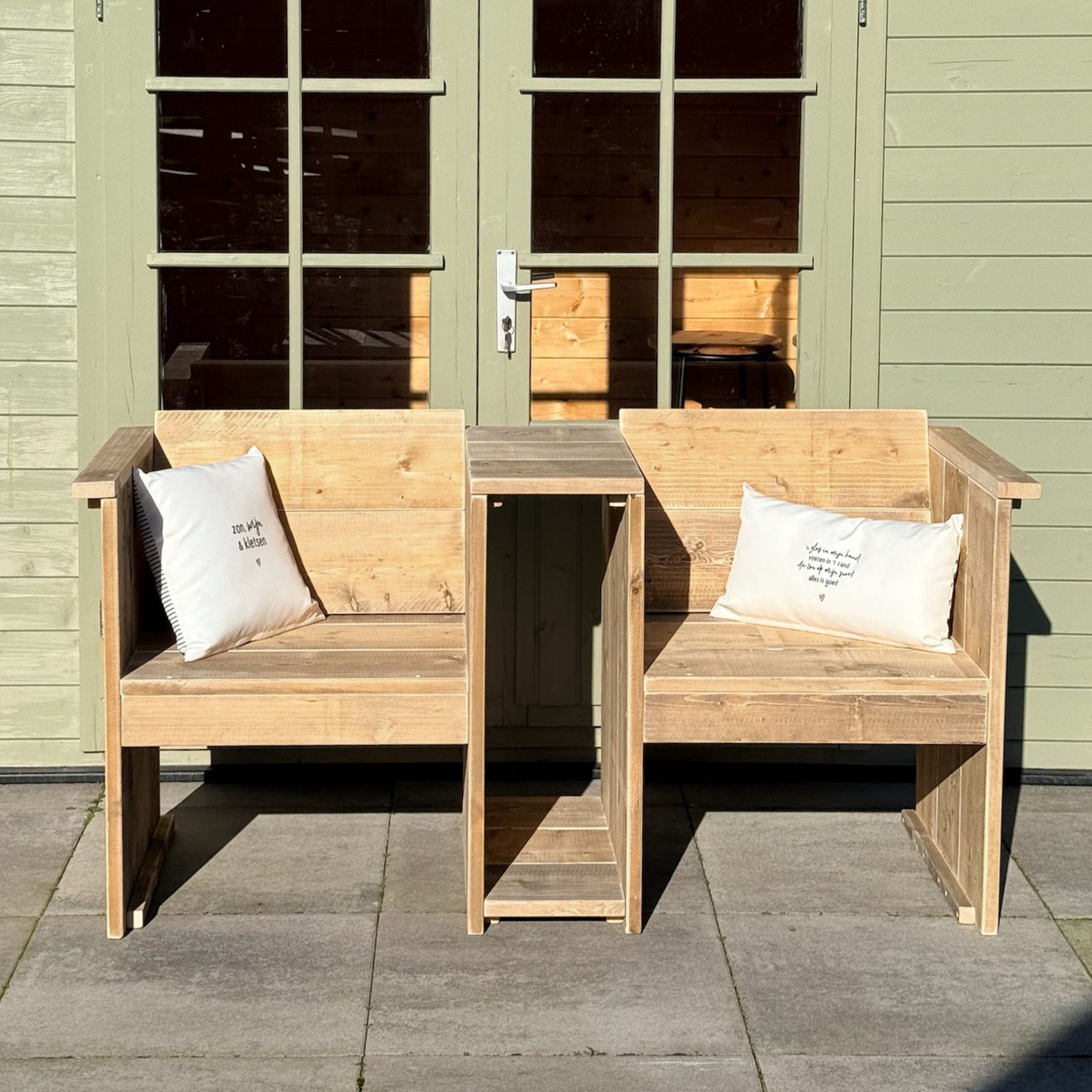 love seat tuinbank love seat tuinbank