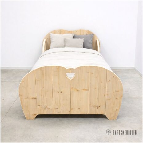 nieuw steigerhout bed Evi