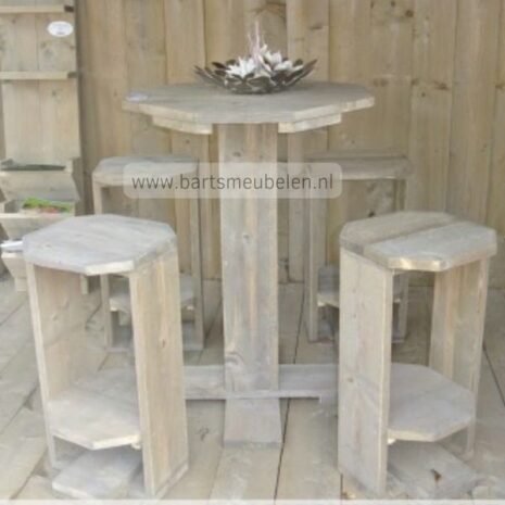 set bartafel buiten bram