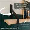 stalen wandbeugels set van 2