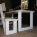 steigerhouten bank Sharon met rugleuning 1.3