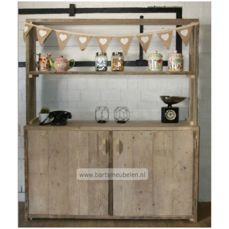 smalle buffetkast juca steigerhout