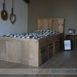 steigerhouten eenpersoonsbed Kim 1.1