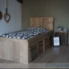 steigerhouten eenpersoonsbed Kim 1.3
