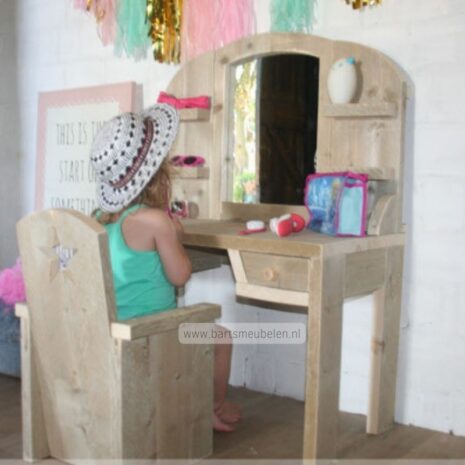 steigerhouten kaptafel peuter