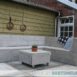 steigerhouten loungebank Tom