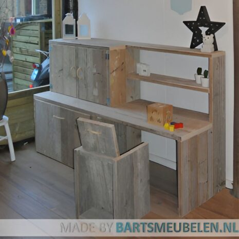 steigerhouten speelmeubel 8 - gebruikt steigerhout