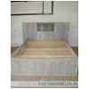 steigerhouten tweepersoonsbed valerie