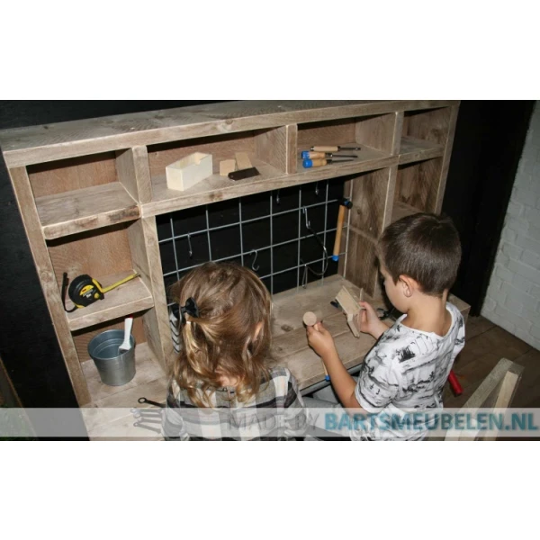 steigerhouten werkbank kind 1.1