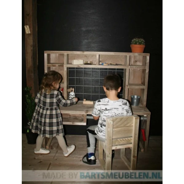 steigerhouten werkbank kind 1.3