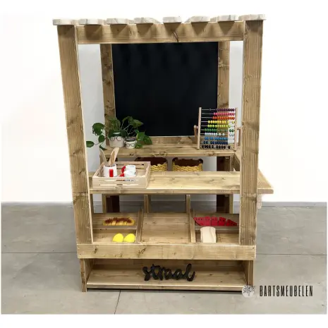 Houten Kinderkraam XL steigerhout