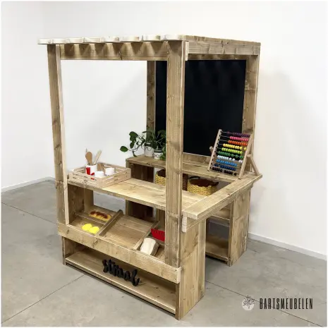 Leuke Steigerhouten kinderkraam XL