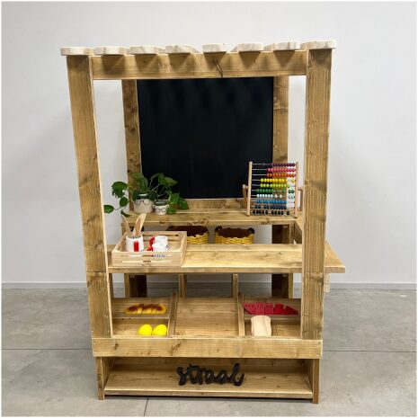 kinderkraam steigerhout XL