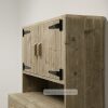 foto steigerhouten meubel voor servies