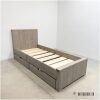 Houten bed Milan met opbergruimte Houten bed Milan met opbergruimte