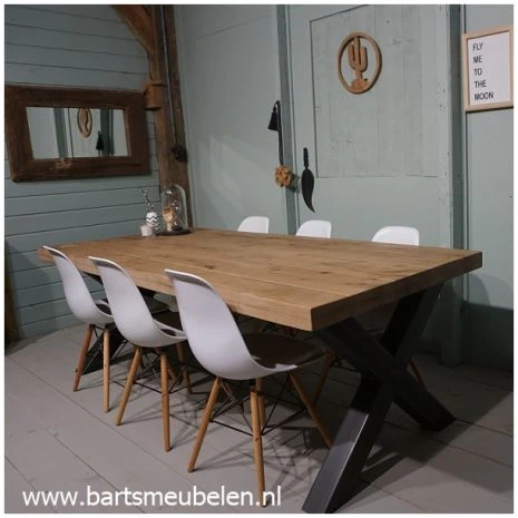 eettafel vintage eiken met v groef zelf samen te stellen eettafel vintage eiken met v-groef zelf samen te stellen