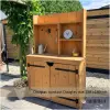Douglas tuinkast Douglas olie 120 x180 cm Douglas tuinkast Douglas olie 120 x180 cm