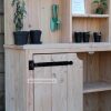 Douglas tuinkast zwarte details