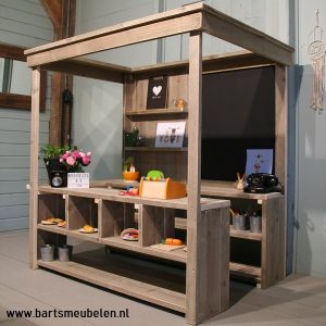 Houten winkeltje
