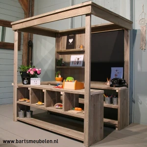 Houten winkeltje