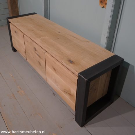 tv meubel eikenhout en staal bas (5) tv-meubel-eikenhout-en-staal-bas.5
