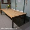 eikenhouten boombladtafel Nate