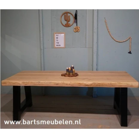 Eiken boomstamtafel Adam (40:40).6