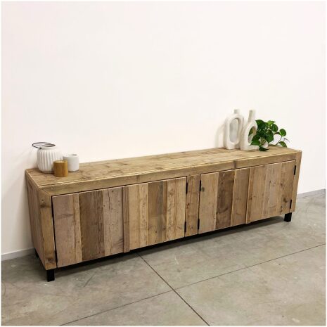 tv kast steigerhout Bratt