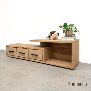 tv-meubel eikenhout Ruby