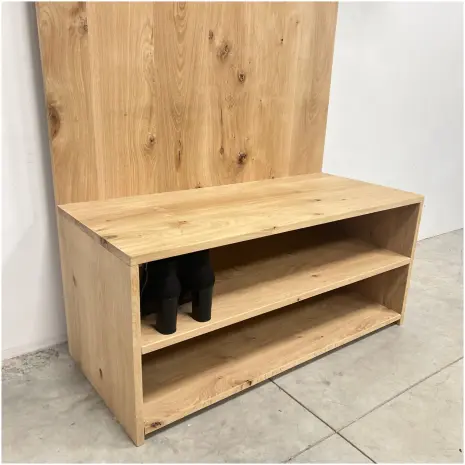 eiken gangkast middelharnis