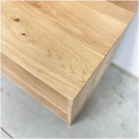 eikenhout gangkast middelharnis