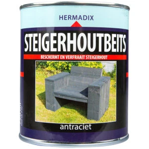 Hermadix steigerhoutbeits-antraciet-750ml