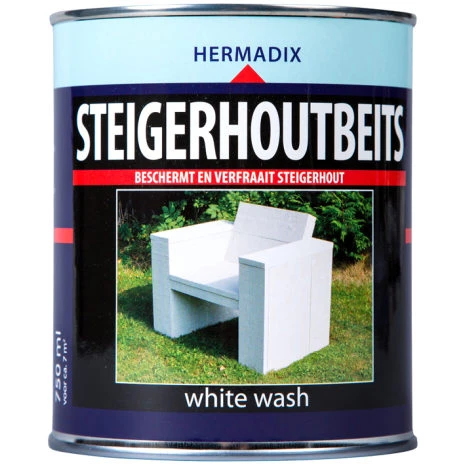 hermadix steigerhoutbeits-white-wash-750ml