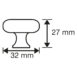 knop-vlak-rond-32mm-zwart
