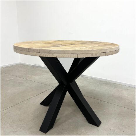Steigerhout ronde tafel Zef