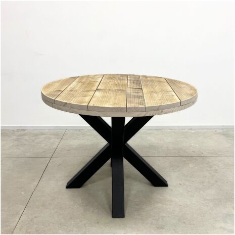 ronde tafel Zef van steigerhout