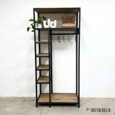 Garderobekast Elin industrieel