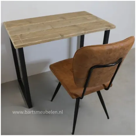 industrieel bureau - steigerhout