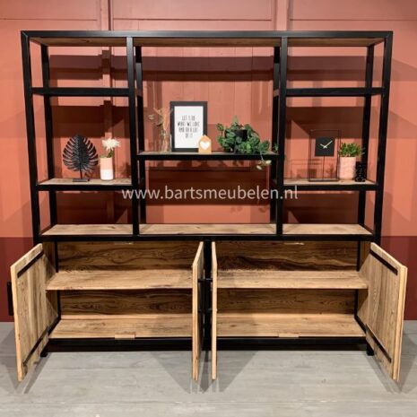 kast industrieel jari open deuren