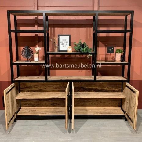 kast industrieel jari open deuren