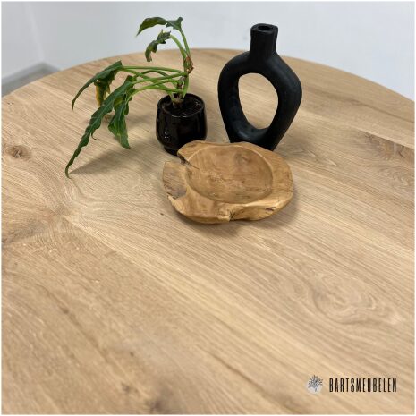 Massief houten Ronde eettafel Lizeth