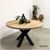 Ronde eettafel eiken Lizeth
