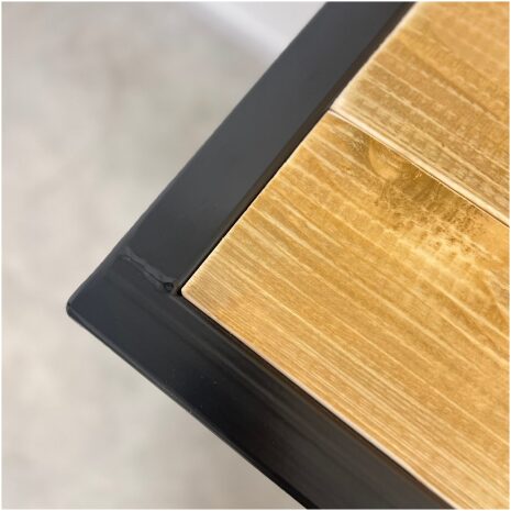 Tv meubel industrieel Carl staal details