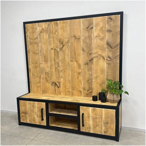 Tv meubel industrieel Carl steigerhout